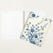Blauw Wilgenpatroon Chinees Aandenken Planner (Display)