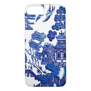 Blauw Willow iPhone 8/7 Hoesje