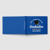 Blauw Wit Afstuderen  Graduation Party Gastenboek (Volledig)