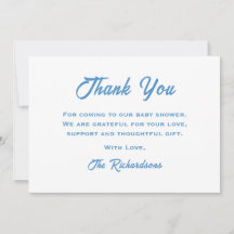 Blauw Wit Baby shower Leuk trendy avontuur wacht o