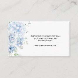  Blauw & Wit Bloemen Behuizing Kaarten