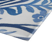 Blauw & Wit Bloemontwerp | Chinoiserie Pattern Snijplank (Hoek)