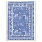 Blauw wit Boheems patroon Tafelkleed (Voorkant)