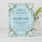 Blauw-wit Chinoiserie antiek vrijgezellenfeest Kaart (Staand voorkant)