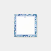 Blauw-wit Chinoiserie Chic Post-its Post-it® Notes (Voorkant)