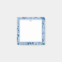Blauw-wit Chinoiserie Chic Post-its Post-it® Notes