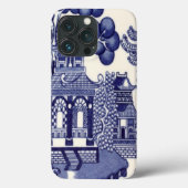 Blauw-wit Chinoiserie Oriental Case-Mate iPhone Case (Achterkant)