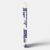 Blauw-wit Chinoiserie Oriental Case-Mate iPhone Case (Achterkant / Links)