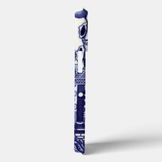 Blauw-wit Chinoiserie Oriental Case-Mate iPhone Case (Achterkant / Rechts)