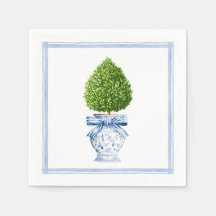 Blauw & Wit Chinoiserie Topiary