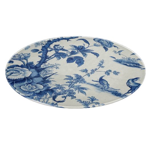 Blauw & Wit Chinoiseries Snijplank (Hoek)