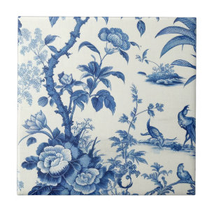 Blauw & Wit Chinoiseries Tegeltje