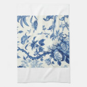 Blauw & Wit chinoiseries Theedoek (Verticaal)