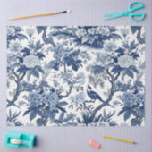 Blauw-wit Chinoserie-serie Design 4 Tissuepapier (Craft)