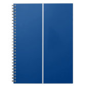 Blauw & Wit CUSTOM Notitieboek (Voorkant)