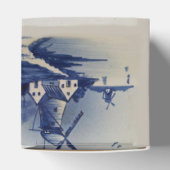Blauw Wit Delft Windmolen Bedankdoosjes (Bovenkant)