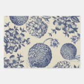  Blauw Wit Delft Windmolen Inpakpapier Vel (Voorkant 3)