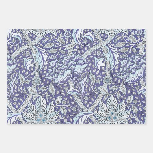 Blauw Wit Delft Windmolen Inpakpapier Vel (Voorkant 2)