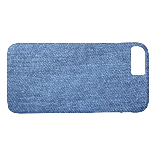 Blauw wit denim textuur Kijk Afbeelding Case-Mate iPhone Case (Achterkant (Horizontaal))