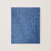 Blauw wit denim textuur Kijk Afbeelding Legpuzzel (Verticaal)