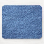 Blauw wit denim textuur Kijk Afbeelding Muismat (Voorkant)