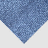 Blauw wit denim textuur Kijk Afbeelding Tissuepapier (Detail)