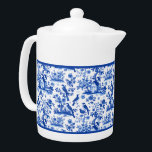 Blauw-Wit Franse Bloementheepot Theepot<br><div class="desc">Blauw en Wit Frans Bloemen Theepot Charm Deze prachtig gedetaileerde Franse bloementheepot in klassiek blauw en wit voegt een vleugje elegantie toe aan elke keuken. # blauw-witte theepot, #Frans bloemenkeukendecor, #elegante theekransstijl, #klassiek porseleinen theeset, #blauw-wit porseleinen porseleinen porseleinen theepatroon, #shabby chic woonaccessoire, #tijdloze bloemenkeramische theepot, #antiek geïnspireerde theedecor, #traditioneel Frans...</div>
