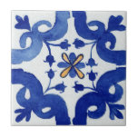 Blauw Wit Geel Bloemen Mediterrane Waterverf Tegeltje<br><div class="desc">Introductie van Blue, White & Yellow Floral Mediterranean Waterverf Keramische Tegel voor een echt opmerkelijke en kunstige ontwerpverklaring in uw keuken! Met zijn gedurfde tinten van blauw en geel patroon in een waterverf-effect, deze unieke tegels creëer een exotische maar tijdloze look die zeker een verbluffende gespreksstarter is bij het vermaken....</div>
