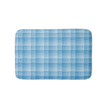 Blauw Wit Geruit Abstract Patroon