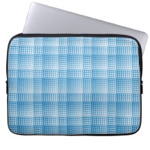 Blauw Wit Geruit Abstract Patroon