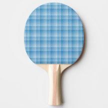 Blauw Wit Geruit Abstract Patroon
