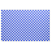 Blauw-wit-geruit controlepatroon stof (Yard (91,4 cm))