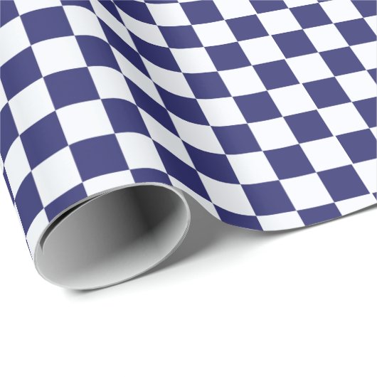 Blauw-wit geruit met F-35s Cadeaupapier (Rol Hoek)