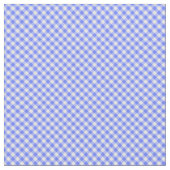 Blauw Wit Geruit Stof (Close Up)