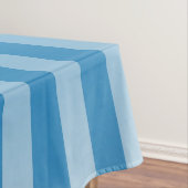 Blauw Wit Gestreept patroon Tafelkleed (Voorbeeld)