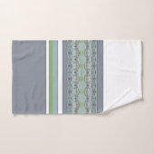 Blauw Wit Groen Grijs Bad Handdoek (Handdoek)