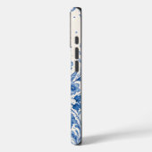 Blauw & Wit Hemels Chinoiserie Halvemaan Motief Case-Mate iPhone Case (Achterkant / Links)