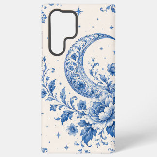 Blauw & Wit Hemels Chinoiserie Halvemaan Samsung Galaxy Hoesje