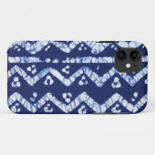 Blauw/wit Hoesje batik (Achterkant (horizontaal))