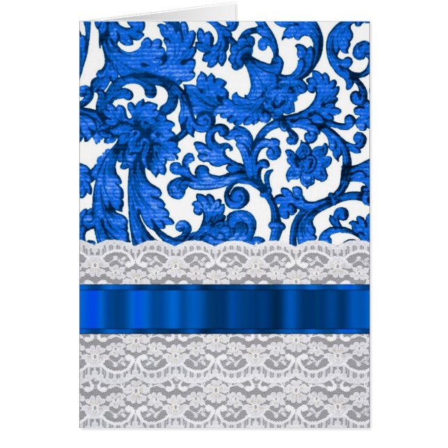 Blauw & wit kant (Voorkant)