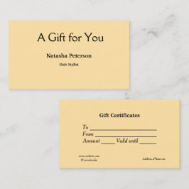 Blauw Wit Klassiek Zakelijke Certificaten Cadeaubo