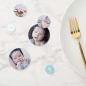 Blauw & wit kruis - Foto - Baptisme Confetti (Groep)