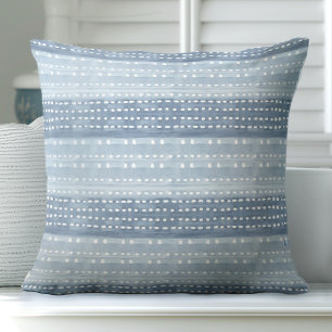 Blauw & Wit Kustboho Sierkussen