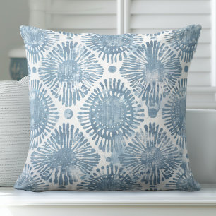 Blauw & Wit Kustboho Sierkussen