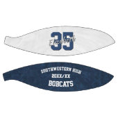 Blauw wit meisjes team geest herdenking basketbal (Panelen)