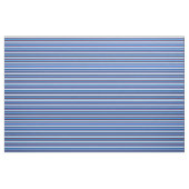 Blauw, wit, Midnight Blue, plum & Black Colour Stof (Yard (91,4 cm))