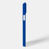 Blauw-wit minimalistische monografie Case-Mate iPhone case (Achterkant / Rechts)