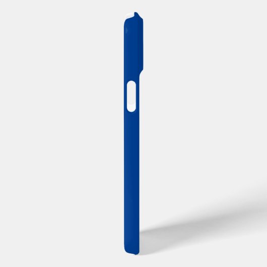Blauw-wit minimalistische monografie Case-Mate iPhone case (Achterkant / Rechts)
