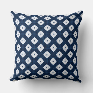 Blauw & Wit Modern Worpkussen Kussen