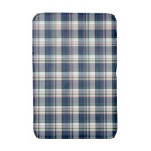 Blauw, wit, multithread-speldenpakket badmat (Voorkant Verticaal)